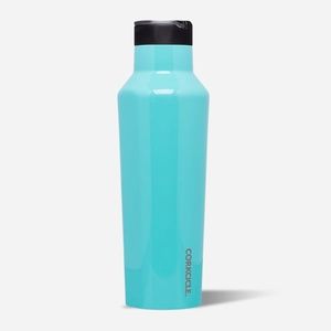 🆕 Corkcicle Classic Sport Canteen in Gloss Turquoise